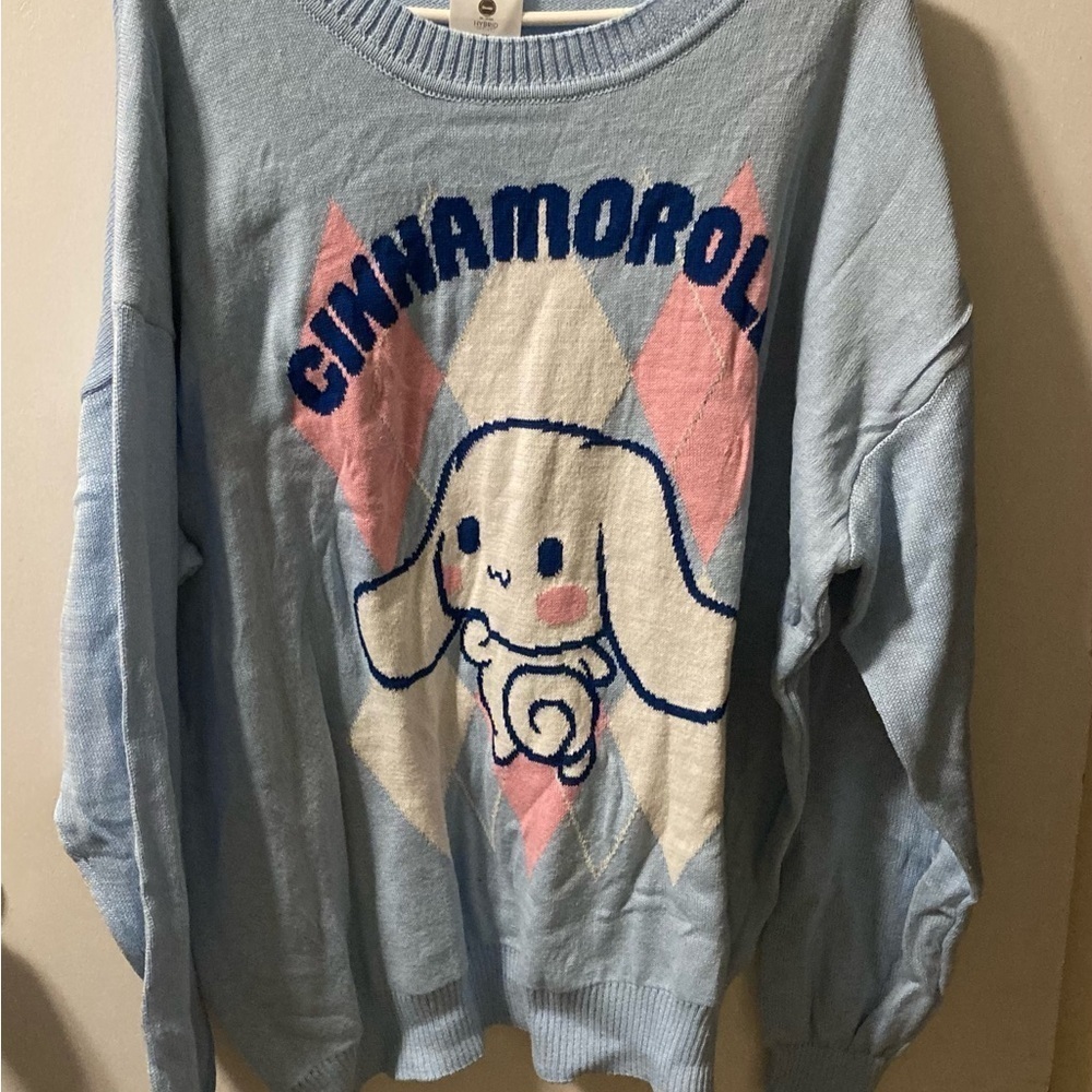 Cinnamon roll from “hello Kitty” sweater